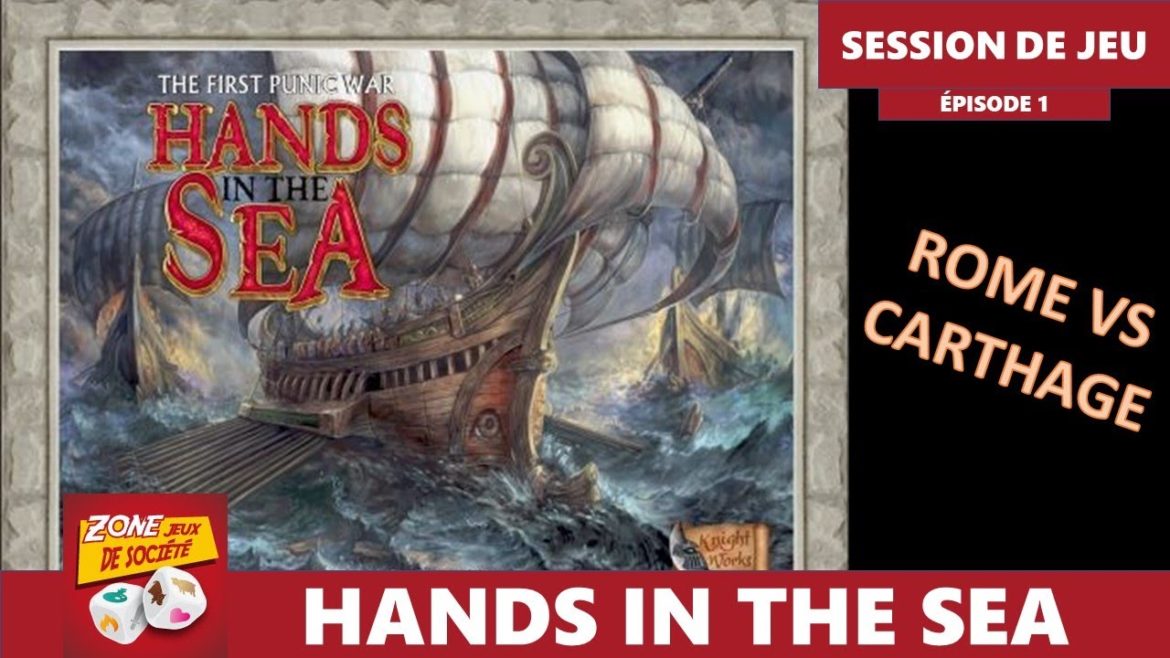 Hands in the Sea, la chronique de la Zone Jeux de Société Hands in the Sea, la chronique de la Zone Jeux de Société